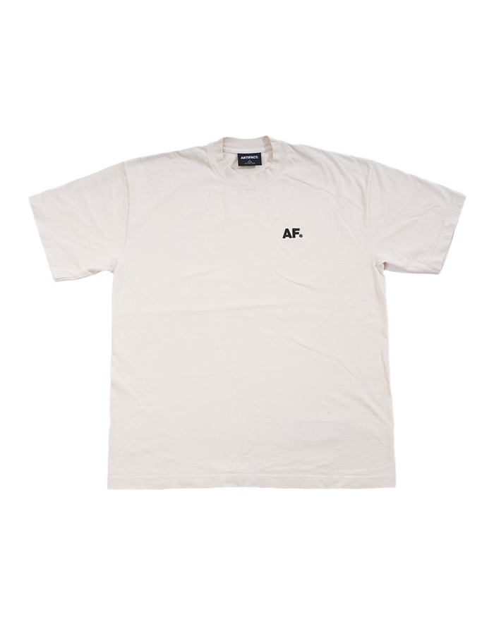 AF EMBROIDERY TEE (CREME)